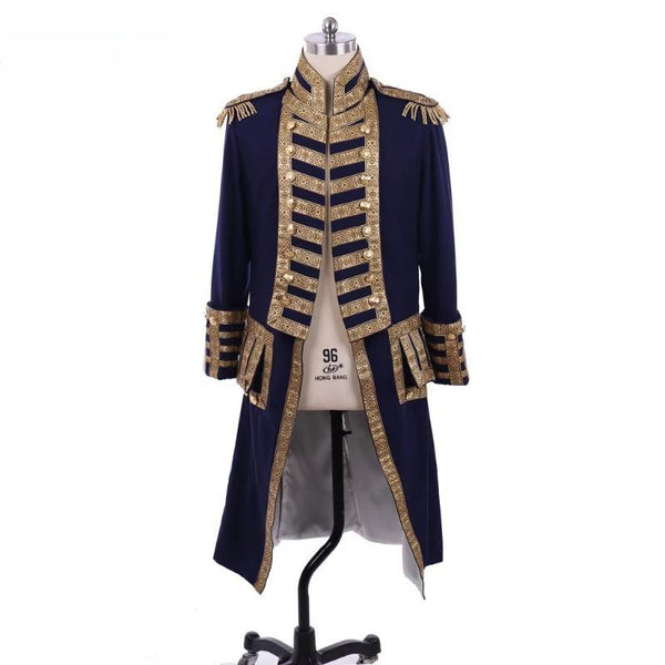 18th Century Royal Military Officer Soldier Coat Medieval Uniform Jacket