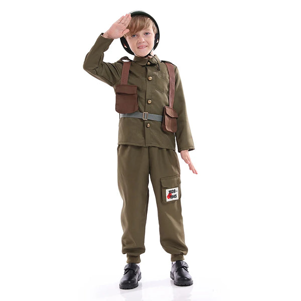 Army Soldier Costume Kids