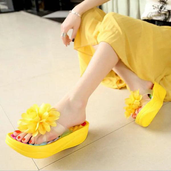 Summer Sandals Wedges Flip Flops Platform Slippers