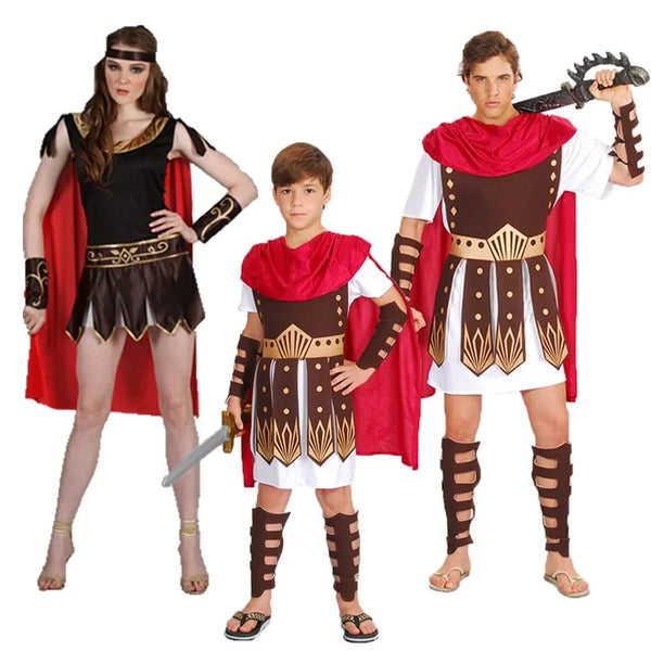 Roman warriors Caesar Costume gladiators costumes