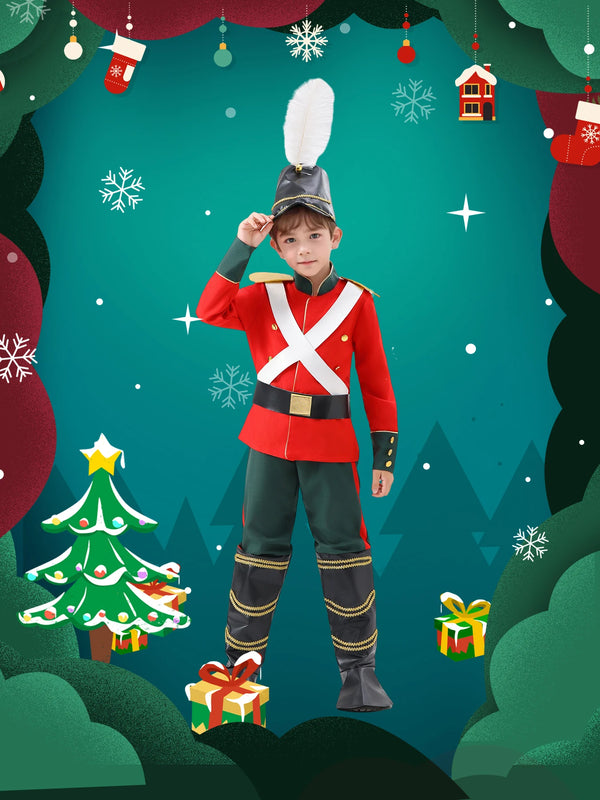 Boys Storybook Character Toy Soldier Cosplay Dress-up For Kids