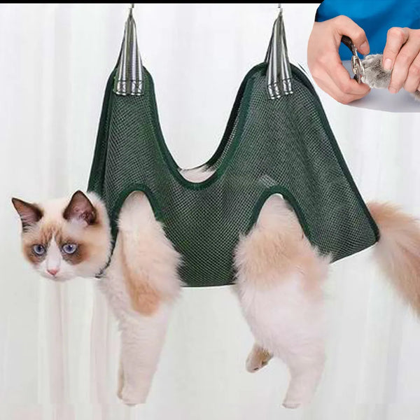 Cat Grooming Hammock Helper Pet Grooming Hammock Restraint Bag