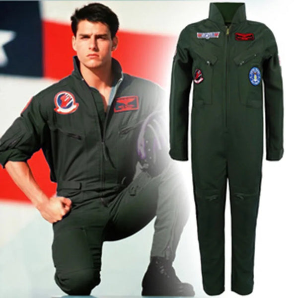 Top Gun Movie Cosplay American Airforce Uniform