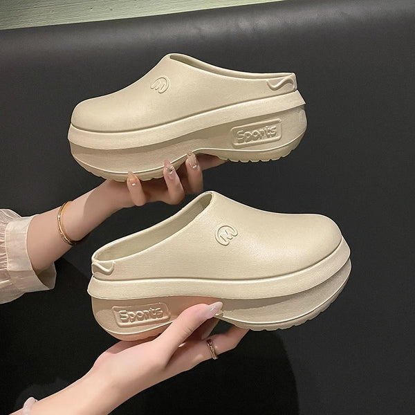 Women Summer Slippers Outdoor Thick Platform Beach Sandals